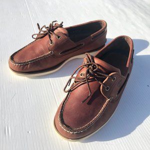 Mens Timberland 2-Eye Boat Shoes Loafers 8.5 US